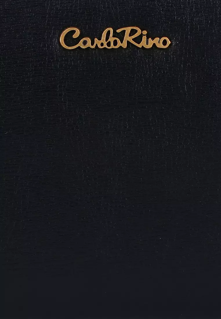 Buy Carlo Rino Black The Classic Zip Wallet 2026 Online | ZALORA