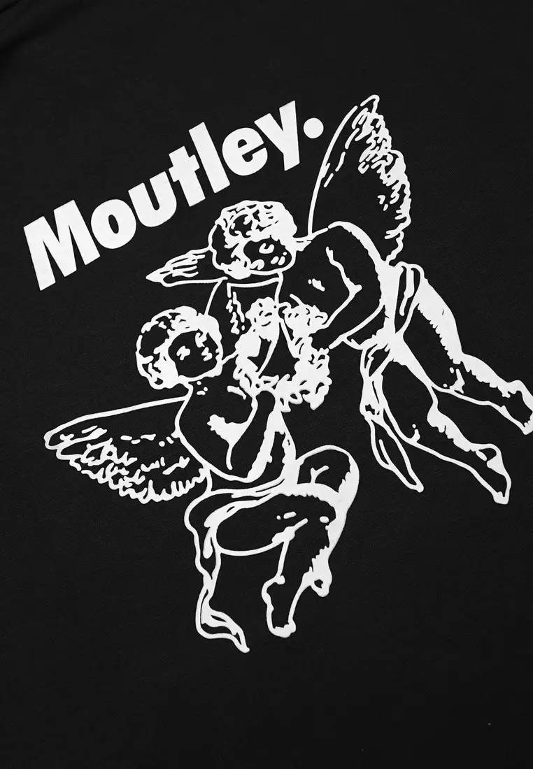 Moutley Men's Jacket Basic Hoodie Sweatshirt Regular Fit Fleece Cupid 061224