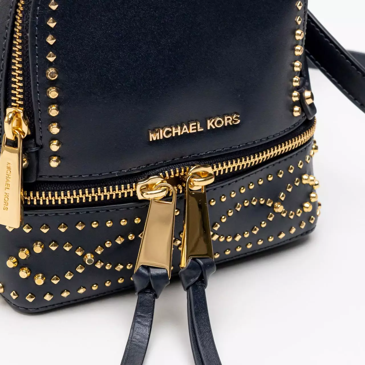 Jual Michael Kors Michael Kors Rhea Mini Studded Leather Backpack