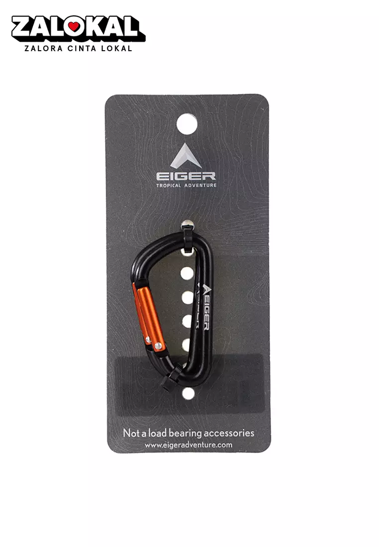 Eiger 5 MM D Carabiner 2 Pcs Keychain