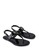 TORY BURCH black Claire Flat Thong Sandals (nt) 59DEBSHC4D7207GS_2