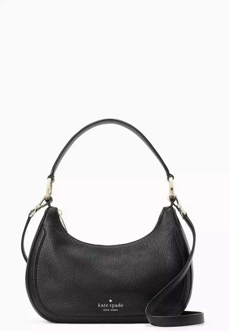 Jual Kate Spade Kate Spade Leila Pebbled Leather Shoulder Bag Black ...