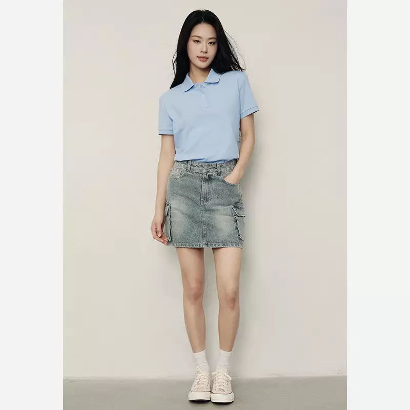 Giordano Women's (Online Exclusive) Korea  Polo Shirt  0531550705