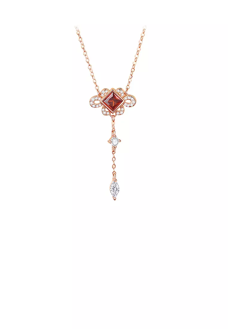 Chinese outlet knot necklace