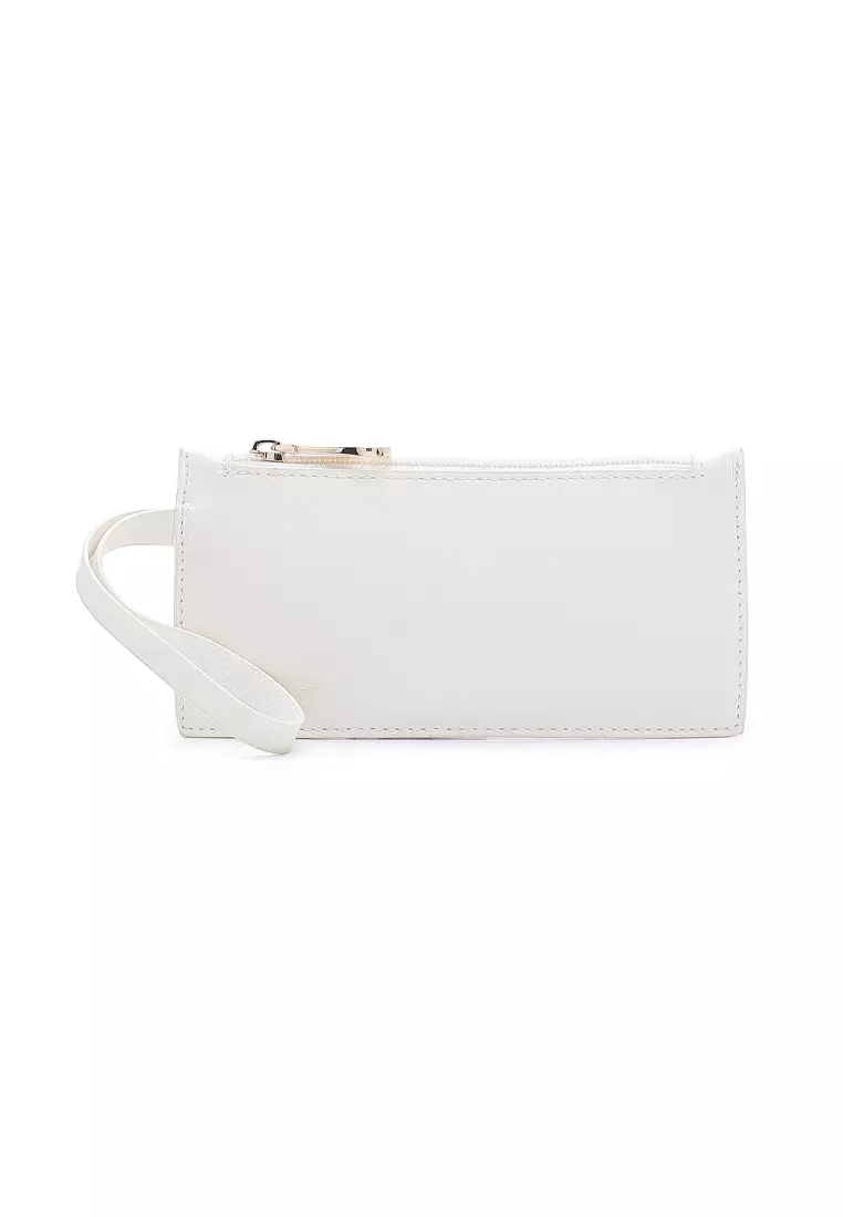 Women's Top Handle Bag / Sling Bag / Crossbody Bag - White
