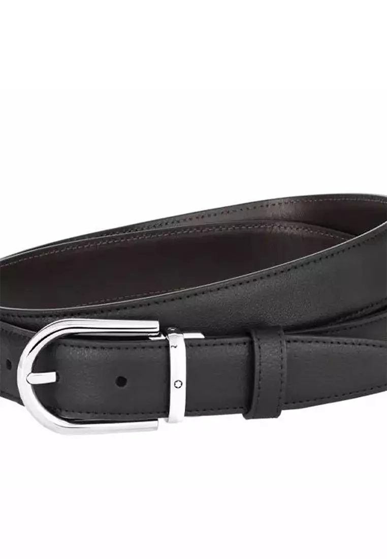Men's Waist Belt in Black 128757