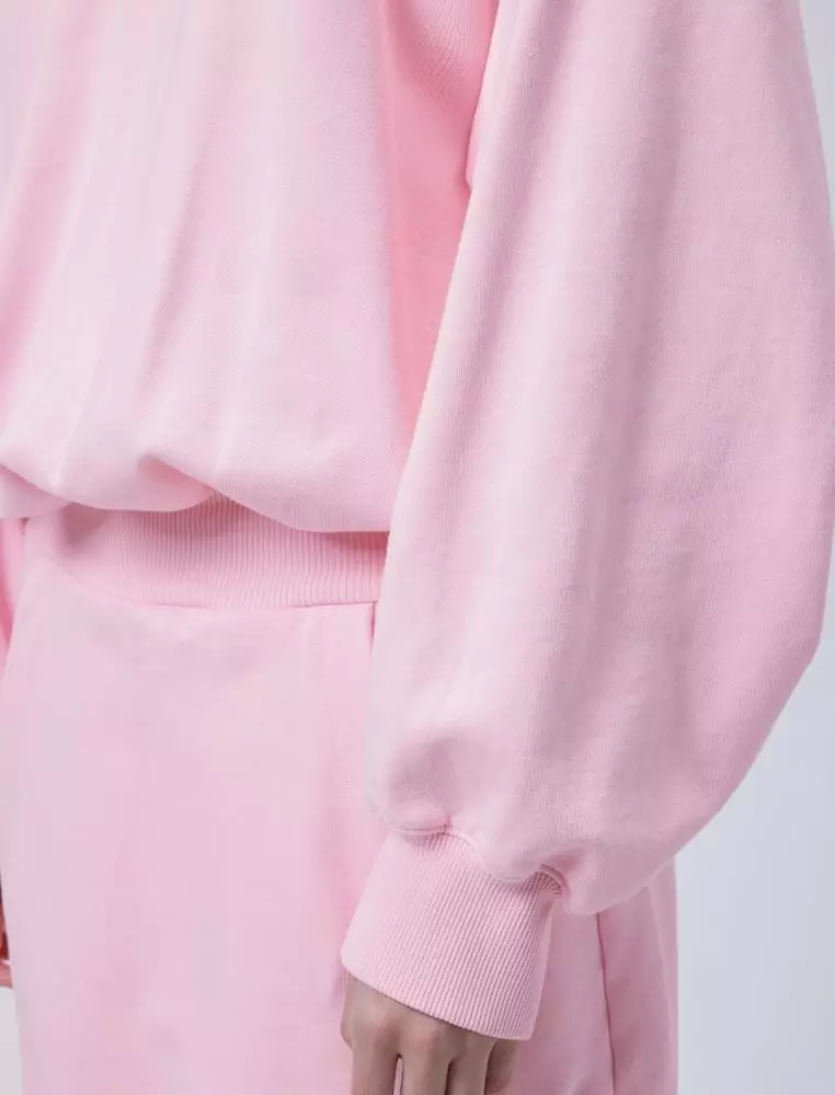 纯色休闲长袖连衣裙