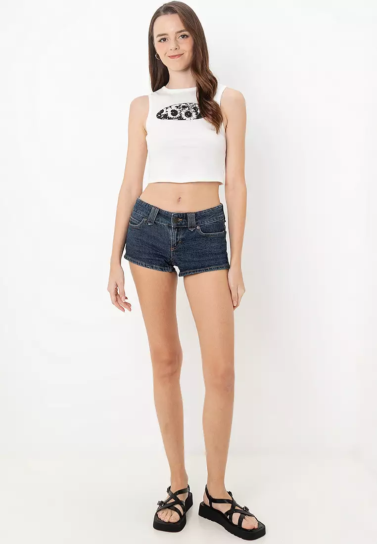 Buy Cotton On Micro Low Denim Shorts 2025 Online ZALORA