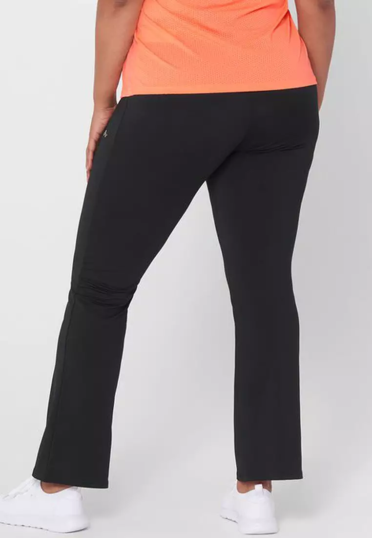Plus Size Bootcut Yoga Pants Bell Bottom Jazz Dress Pants Women′s