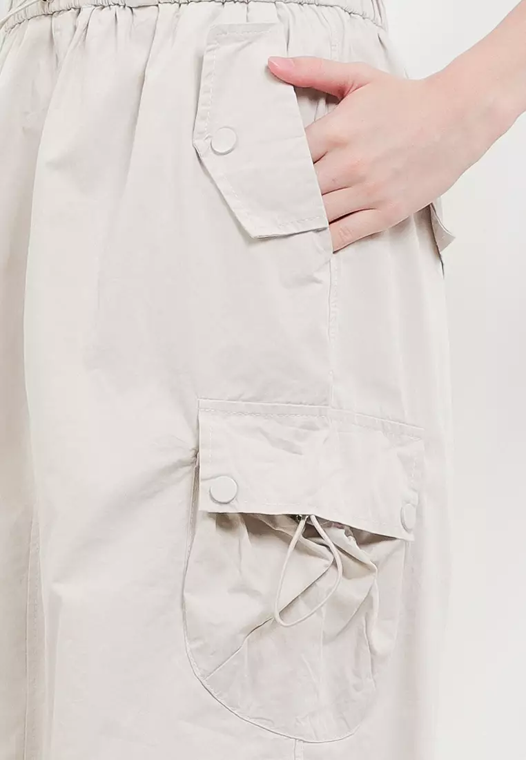 Cargo Skirt W/ Patch Pockets