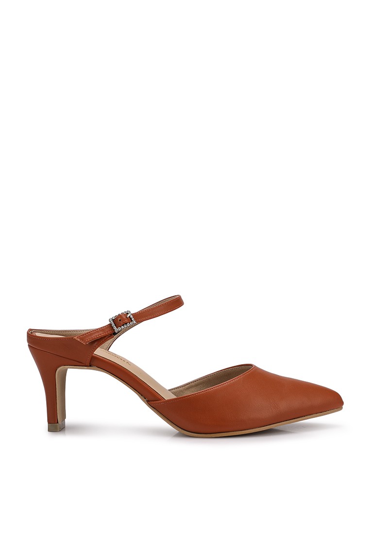 Loiuse Heeled Mules
