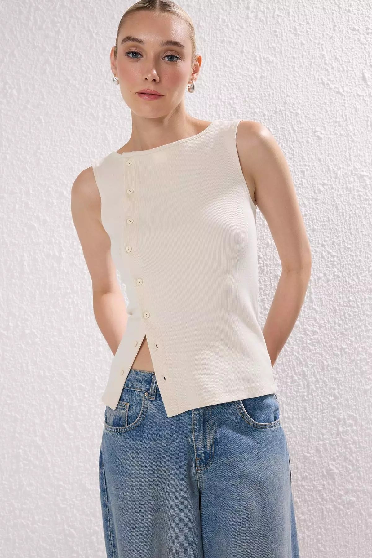 Stone Knitted Blouse Twoss25Bz00394