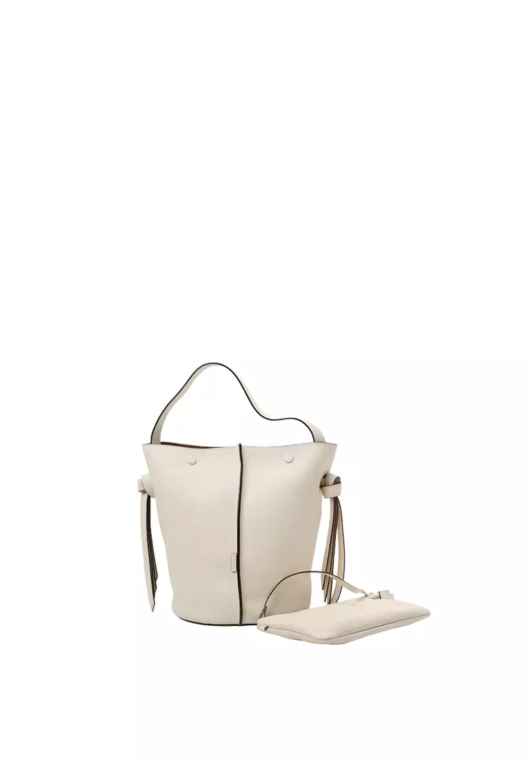 ORUKAMI ORUKAMI Knots Bucket Bag - Cream