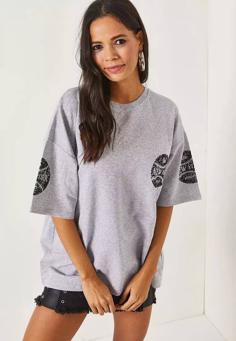 Graphic Printed Oversize T-Shirt
