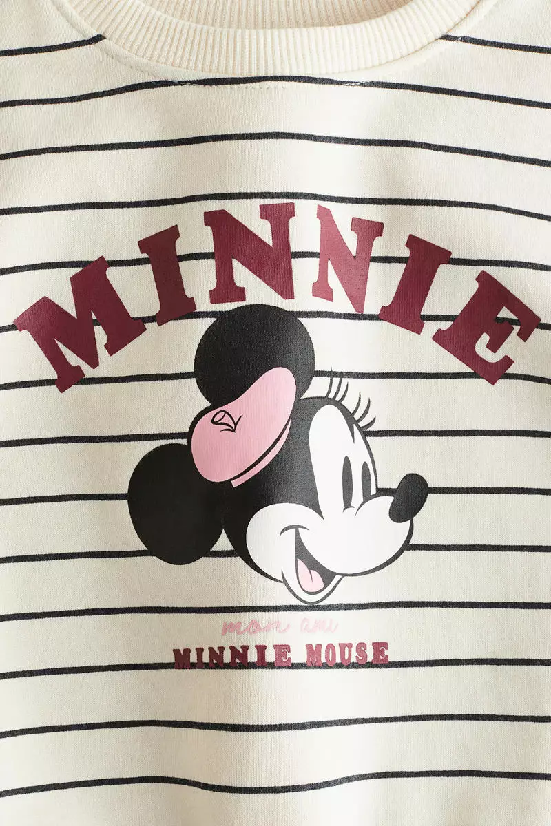 Motif-detail sweatshirt