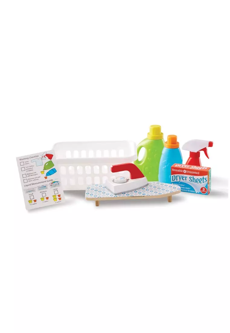 Melissa and doug deluxe top cleaning and laundry set
