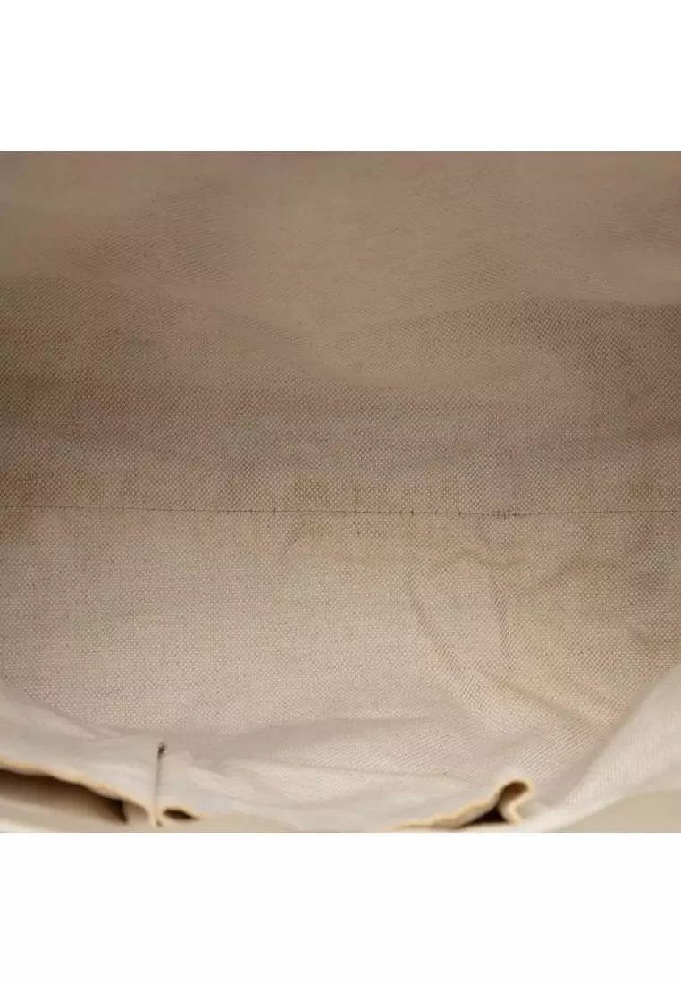 Pre-Loved Gucci Gg Canvas Web Mayfair Tote