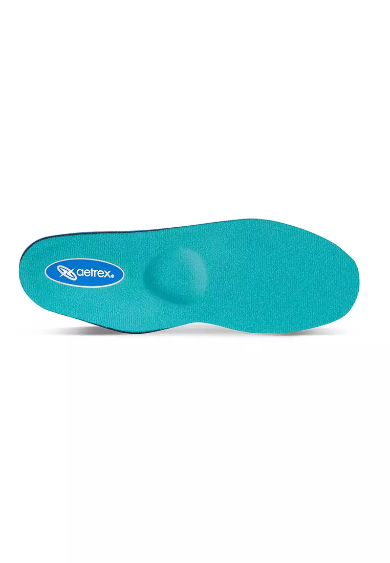 Aetrex Men's Active Posted Orthotics W/Metatarsal Support Insoles