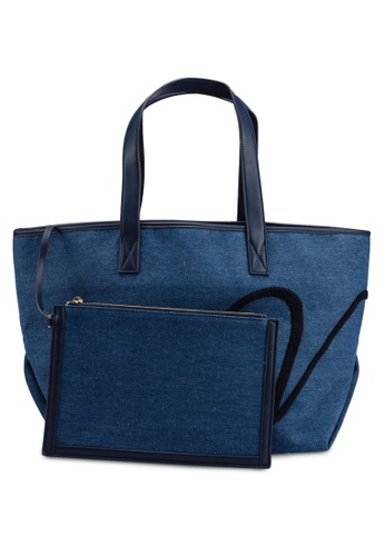 Buy Vincci Shearling Large Shopper Bag Zalora Hk