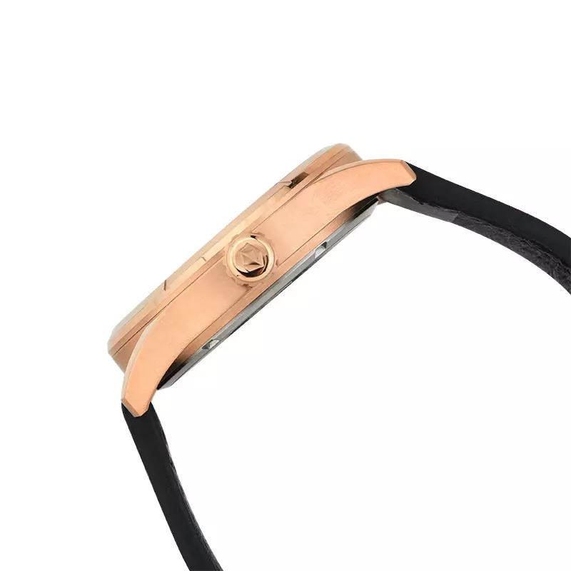 Jam Tangan Pria Expedition Chronograph E 6832 MS LRGBA Men Black Dial Black Leather Strap