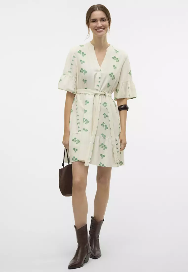 Pamela 2/4 Short Dress