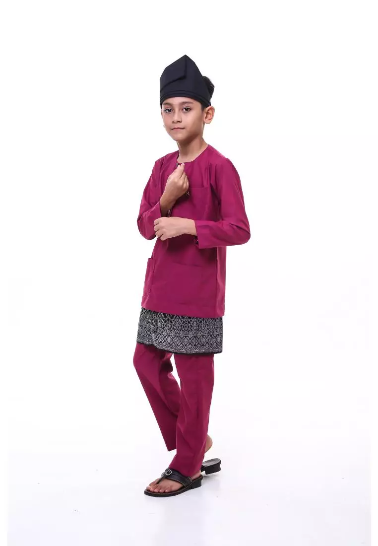 Baju Melayu Teluk Belanga Kids