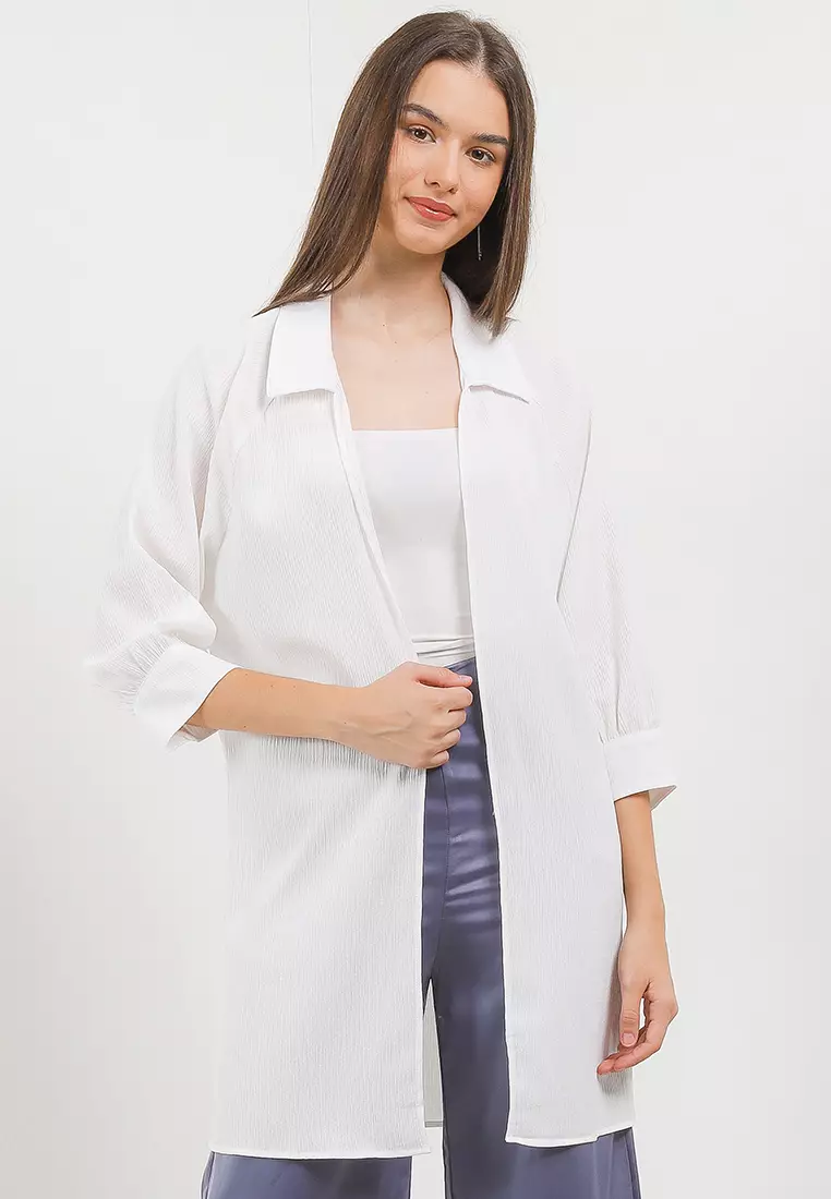 Jual Whitemode Pratima Cardigans Original Zalora Indonesia