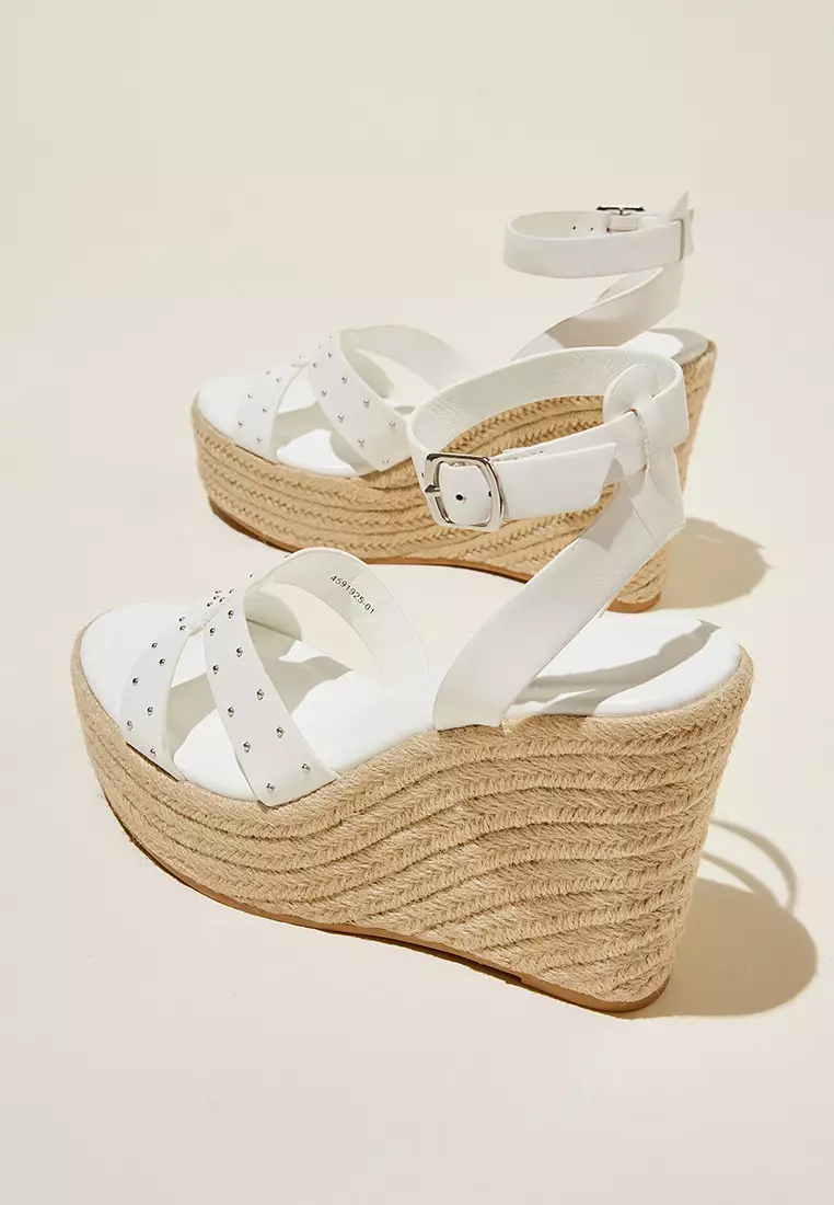 Buy Rubi Kiki Studded Espadrille Wedges 2024 Online ZALORA Philippines
