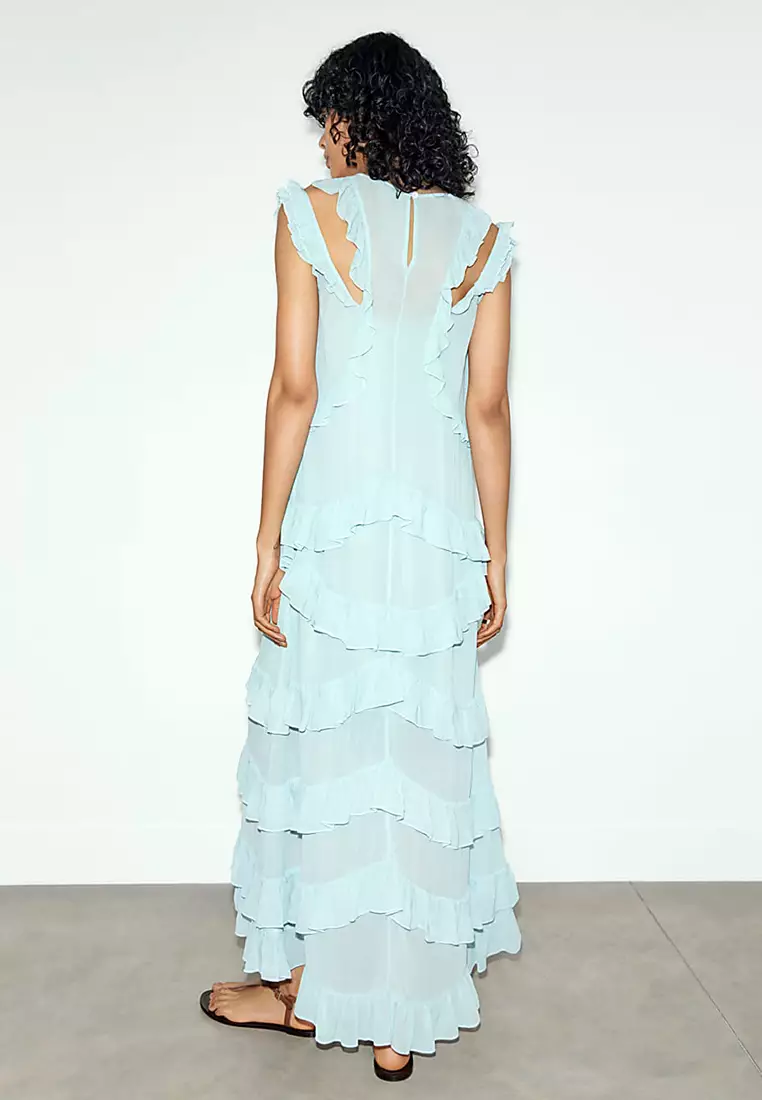 Ruffle Maxi Dress
