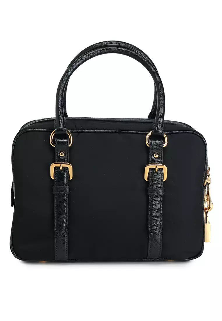 Jual Prada Bauletto Top-Handle Bag (tr) Original 2025 ZALORA
