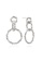 ILLE LAN white and silver ille lan Uranus Hoop Earrings In White Gold 56AC1ACF8FD50EGS_1