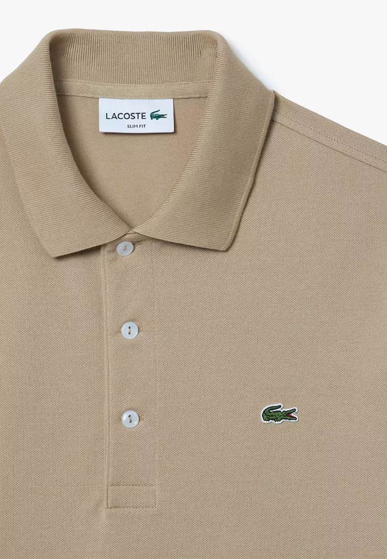 Slim Fit Stretch Petit Piqué Polo Shirt