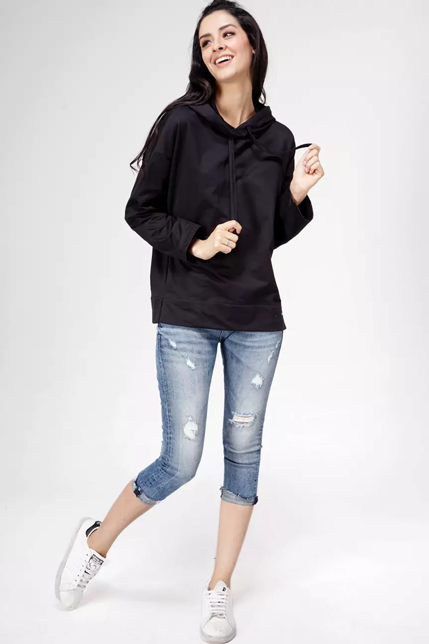 Sweater Wanita Shanete Black