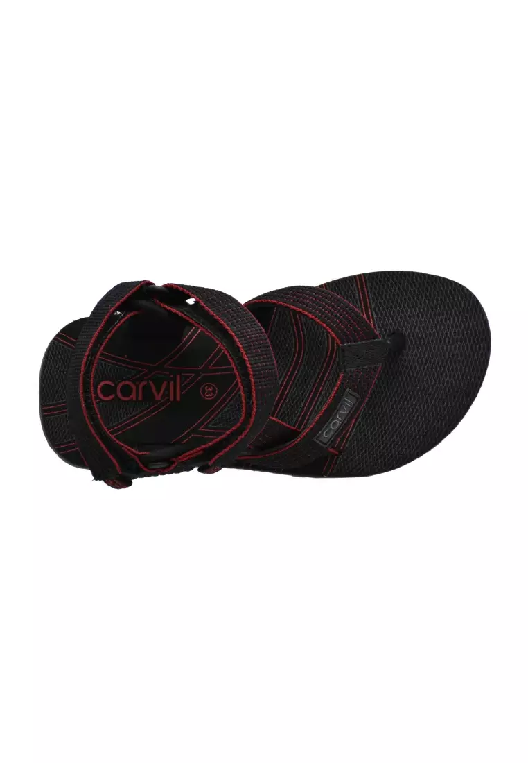 Carvil Sandal Gunung Anak Mountero-GT Black/Red