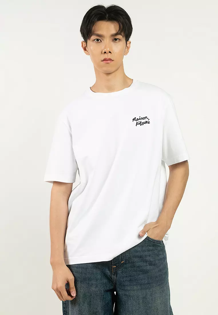 Buy Maison Kitsune Handwriting Comfort T-Shirt 2026 Online | ZALORA