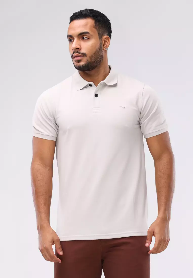 Cvc Collared Shirt Pique