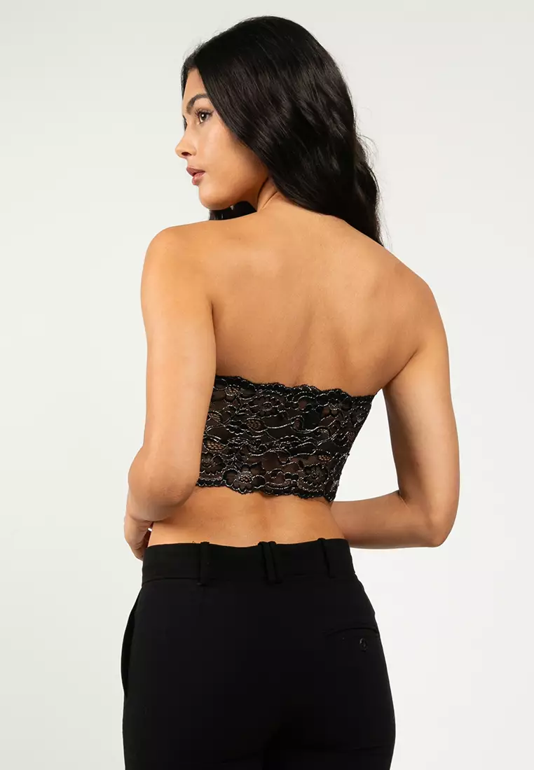 Chloe Lace Bandeau Top