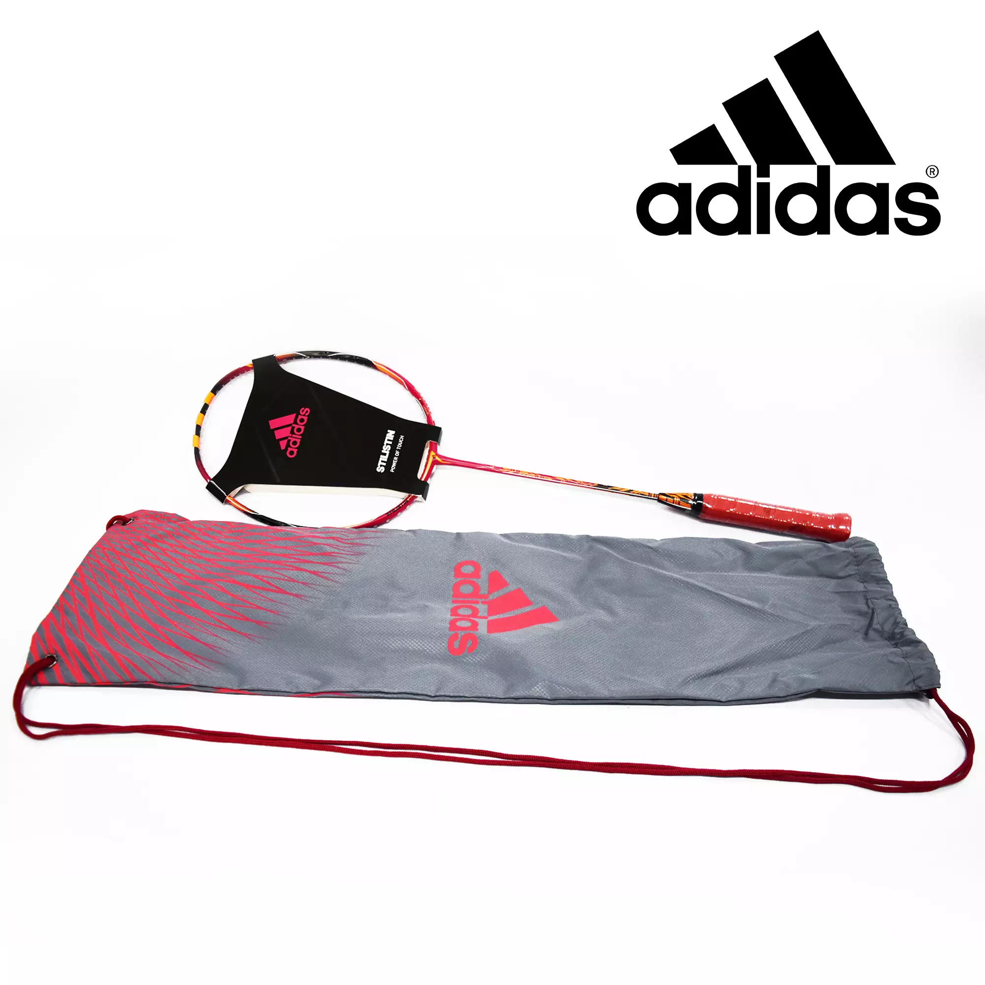 Raket Bulutangkis Badminton Adidas stilistin W1.1 Power Pink