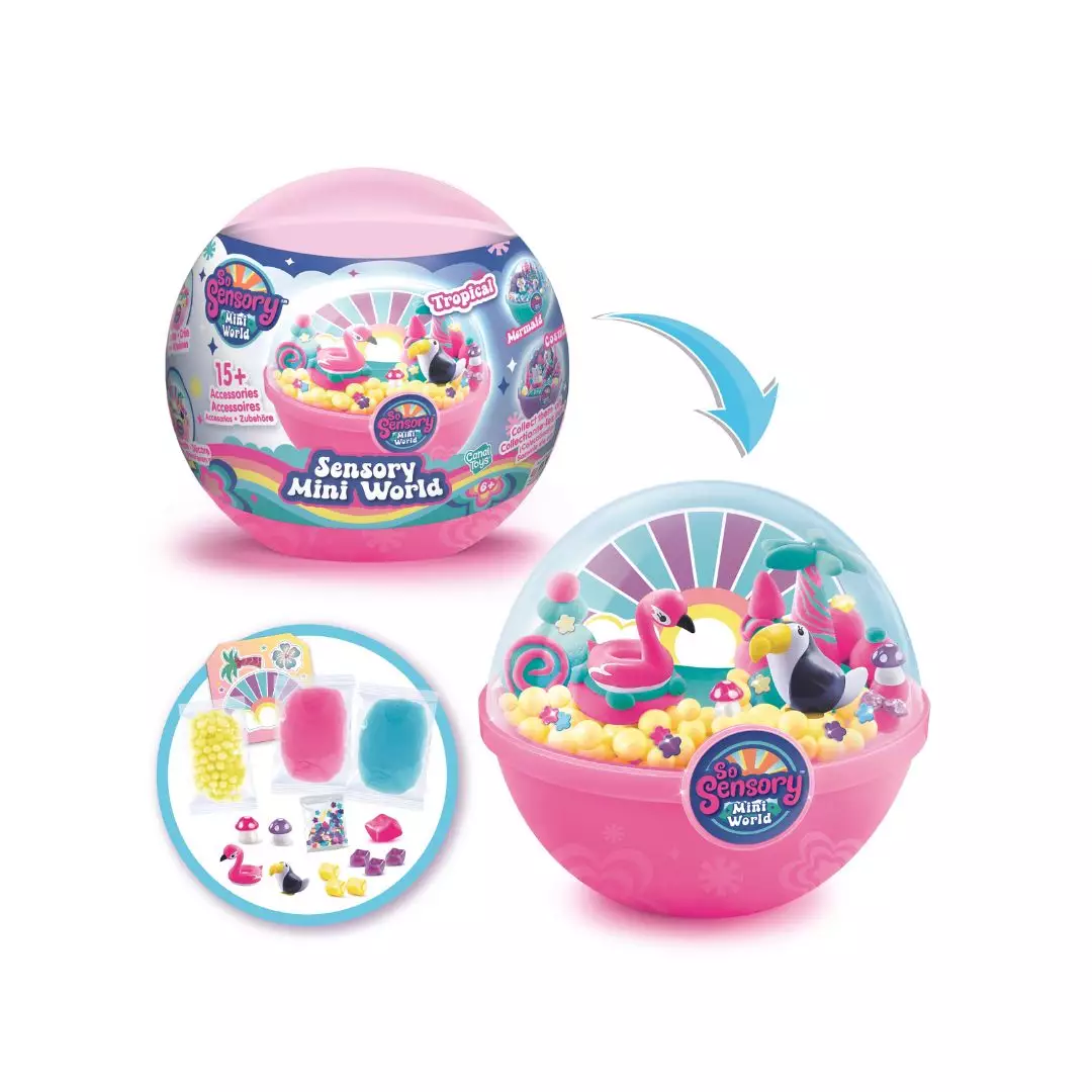 Sensory Surprise Ball - Tropical -  Mainan  anak
