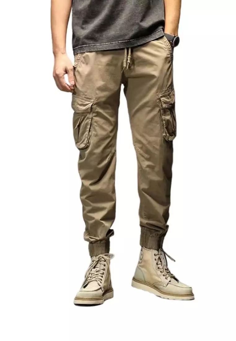 Multi Pockets Casual Cargo Pants GJL8092