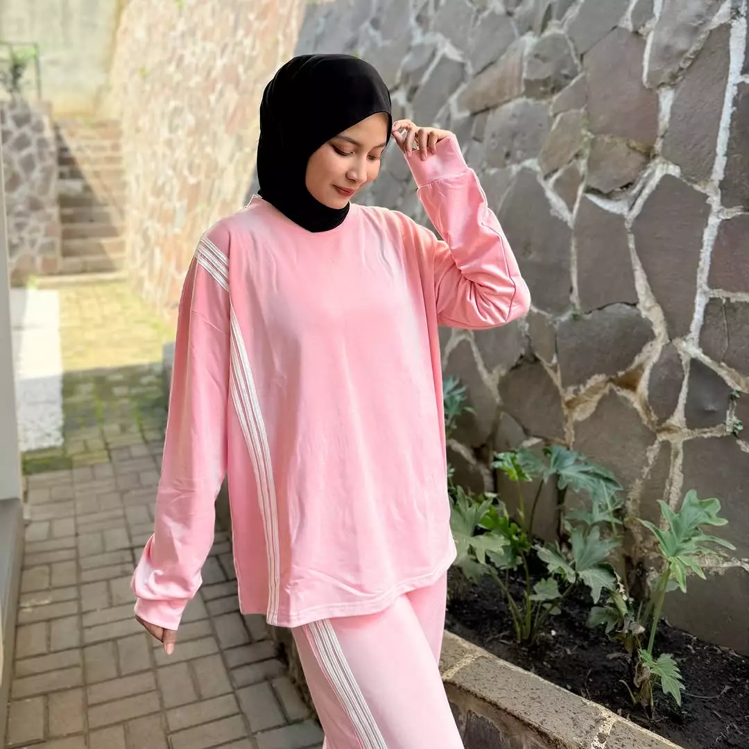 Set Sporty Pants Trizya Setelan Baju Olahraga Padel Wanita