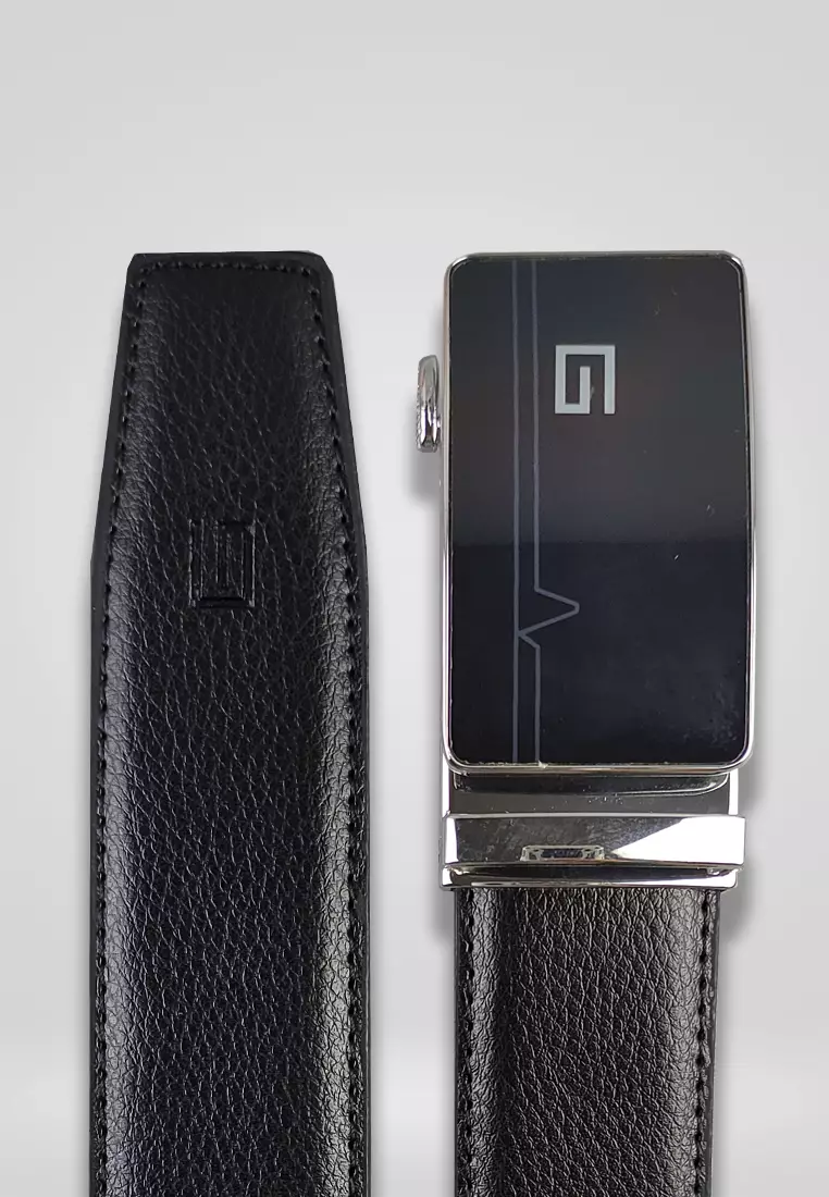 Grandir Ikat Pinggang Pria Kulit Sintetis Premium Sabuk Gesper Men Belt A