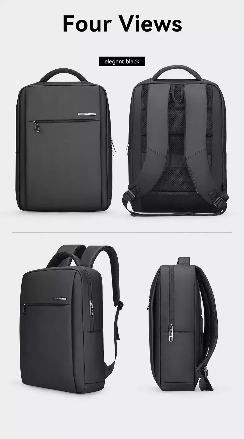 Mark Ryden MR2900 Tas Ransel Backpack Laptop Pria 15.6 Inch - BLACK