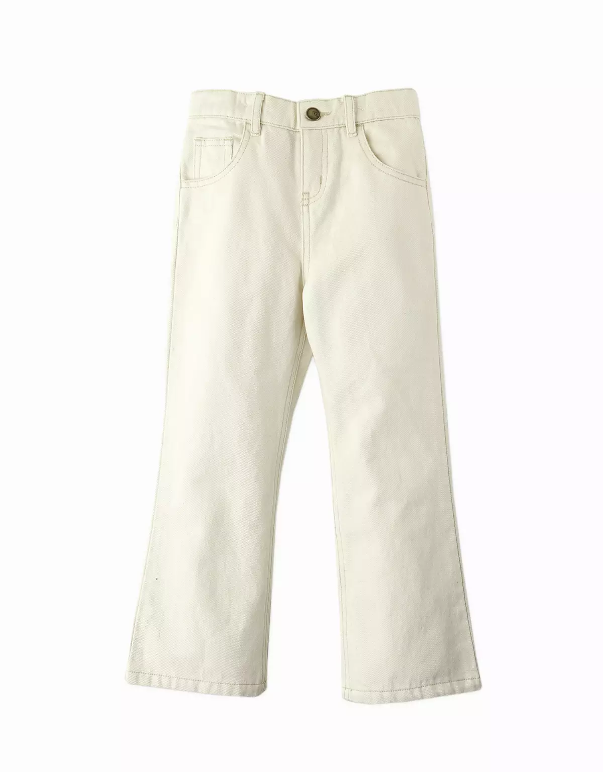 Gingersnaps Amalfi Pants Offwhite - Celana Panjang Anak Perempuan (Putih)