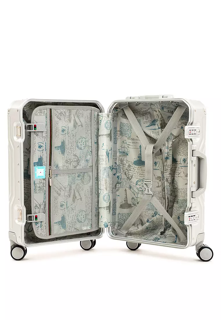 Cruiser 1512-48 Silver (Frame Type) - Cabin - TSA Luggage