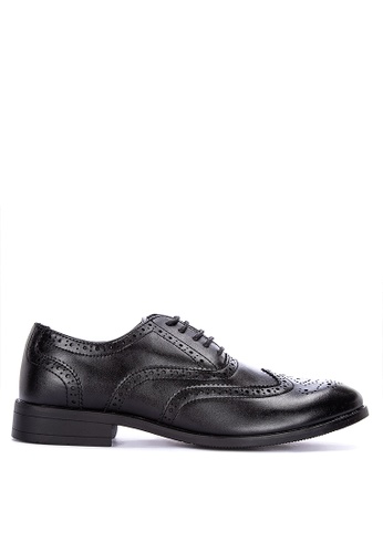 MARKS & SPENCER black Brogue Shoes 50938SH874BB03GS_1