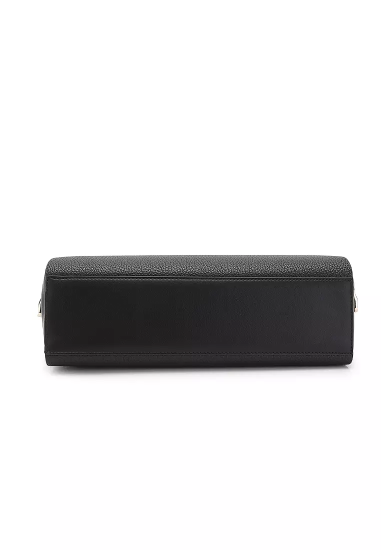 Women's Shoulder Bag / Top Handle Bag - Black
