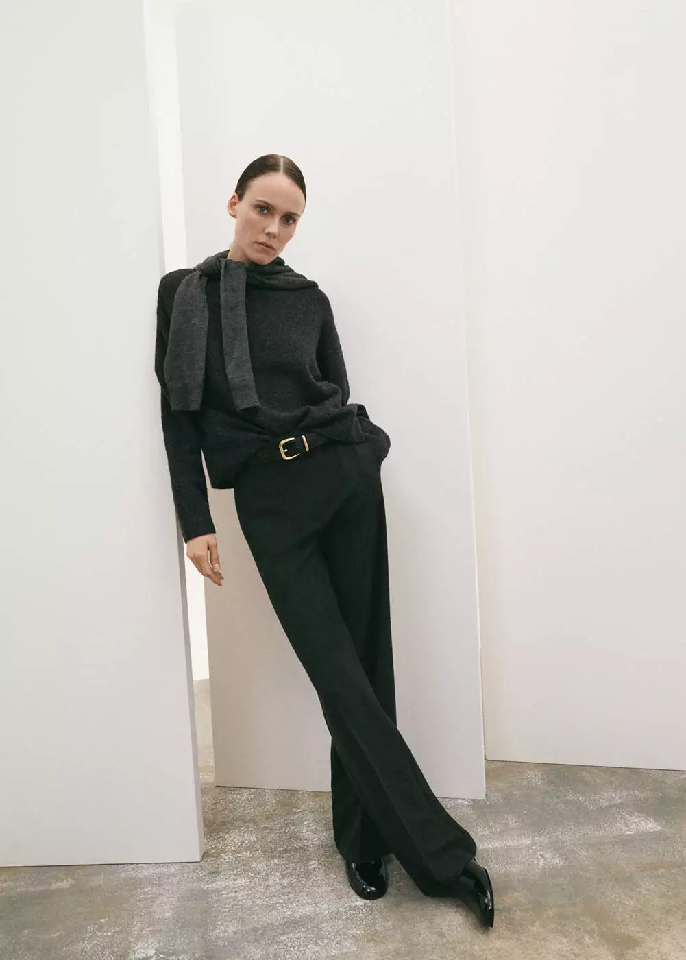 Jersey rajut ukuran sedang