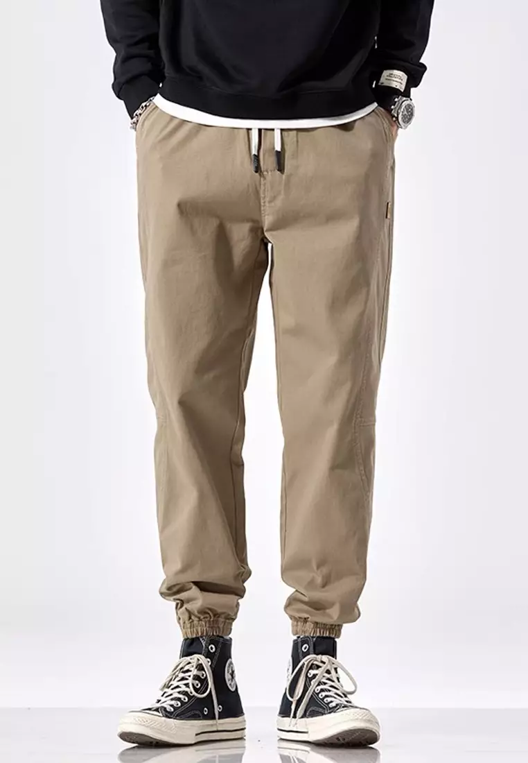 Khaki hotsell jogger pants