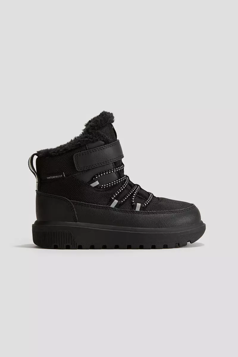 Waterproof hi top trainers top